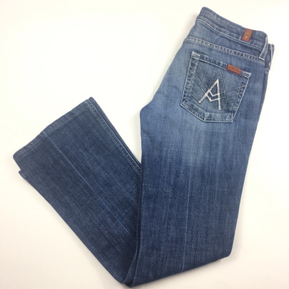7 For All Mankind Jeans A Pocket Size 26 - Picture 5 of 7